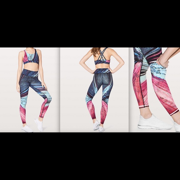 Lululemon Speed Wunder Tight Nulux Electrobeam Leggings NWOT - Picture 1 of 3